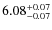 $\rm 6.08_{-0.07}^{+0.07}$