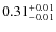 $\rm0.31_{-0.01}^{+0.01}$