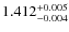 $\rm 1.412_{-0.004}^{+0.005}$