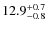 $\rm 12.9_{-0.8}^{+0.7}$