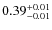$\rm0.39_{-0.01}^{+0.01}$