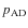 $p_{\rm {AD}}$