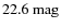 $22.6~{\rm mag}$