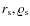 $r_{\rm s},\varrho_{\rm s}$