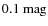 $0.1~\rm{mag}$