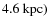 $4.6~\rm {kpc})$