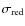 $\sigma_{\rm red}$