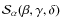 ${\cal S}_{\alpha}(\beta,\gamma,\delta)$