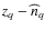 $z_{q} -
\widehat{n}_{q}$