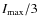 $I_{\rm max}/3$
