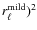 $r^{\rm mild}_{\ell })^{2}$
