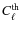 $C_{\ell}^{\rm th}$