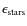 $\epsilon_{\rm stars}$