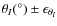 $\theta_{I} (^\circ)\pm \epsilon_{\theta_I}$