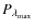 $P_{\lambda_{\rm max}}$