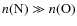 $n({\rm N}) \gg n({\rm
O})$