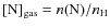 $\rm [N]_{\rm gas}={\it n}(\rm{N})/\nh$
