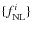 $\{f_{{{\rm NL}}}^i\}$