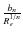 $\frac{b_n}{R_e^{1/n}}$