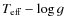 $T_{\rm eff}-\log g$