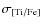 $\sigma_{\rm [Ti/Fe]}$