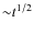 ${\sim}t^{1/2}$