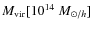 $M_{\rm vir}[10^{14}~M_{\odot/h}]$