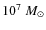 $10^7~M_\odot$