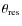 $\theta _{{\rm res}}$