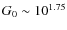 $G_0\sim10^{1.75}$