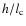 $h/l_{\rm c}$
