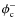 $\phi_{\rm c}^-$