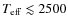 $T_{\rm eff} \lesssim 2500$