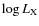 $\log L_{\rm X}$