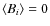 $\langle B_i\rangle=0$