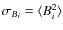 $\sigma_{B_i}=\langle
B^2_i\rangle$