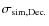 $\sigma_{\rm sim,Dec.}$
