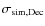 $\sigma_{\rm sim,Dec}$