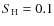 $S_{\rm H}=0.1$