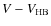 $V-V_{\rm HB}$