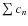 $\sum c_n$