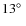 $13{\hbox {$^\circ $ }}$