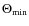 $\Theta _{\rm min}$