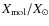 $X_{\rm {mol}}/X_\odot$