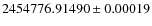 $ 2454776.91490 \pm 0.00019$
