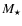 $M_\star$