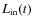 $L_{\rm in}(t)$