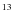 $^{\rm 13}$