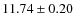 $11.74\pm0.20$