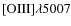 $\rm {[OIII]}\lambda5007$